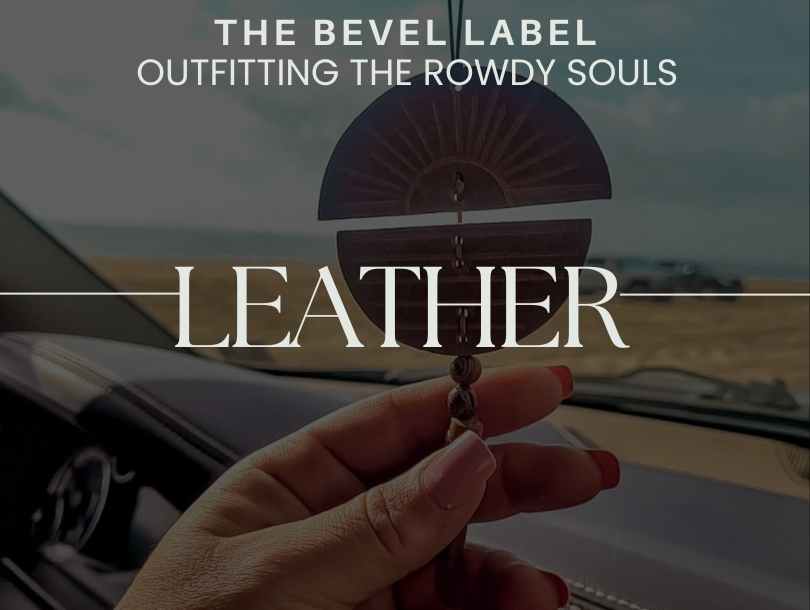 LEATHER WALL DECOR - The Bevel Label