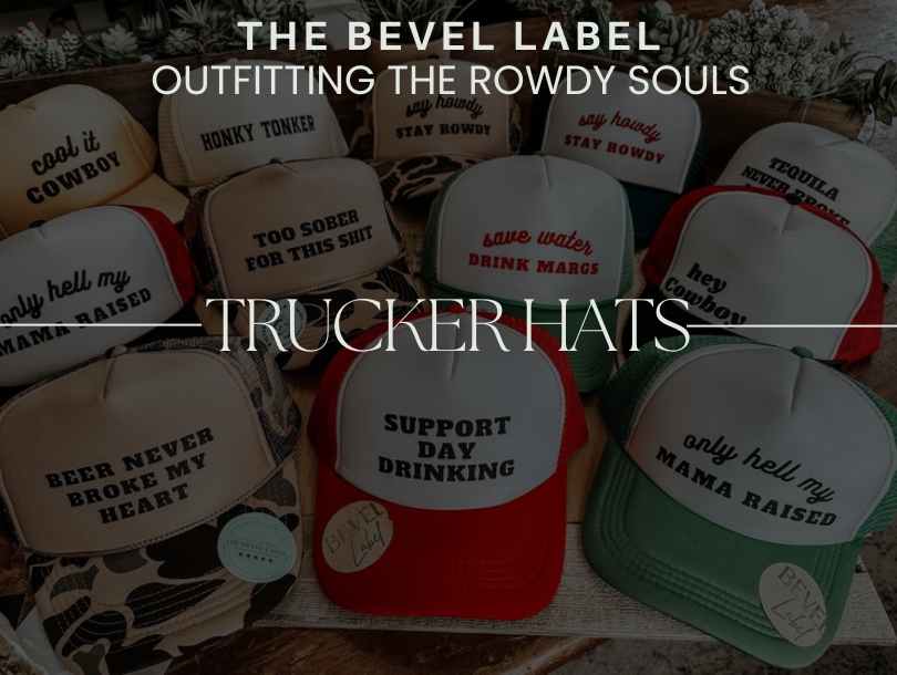 Trucker Hats - The Bevel Label