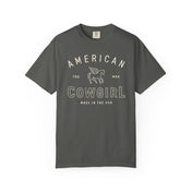 American Cowgirl T-shirt | Retro Winged Horse Western Graphic | American Cowgirl Shirt | Western Graphic Tee | Cowgirl T-Shirt | Rodeo Country Western Tee | Vintage Cowgirl Top