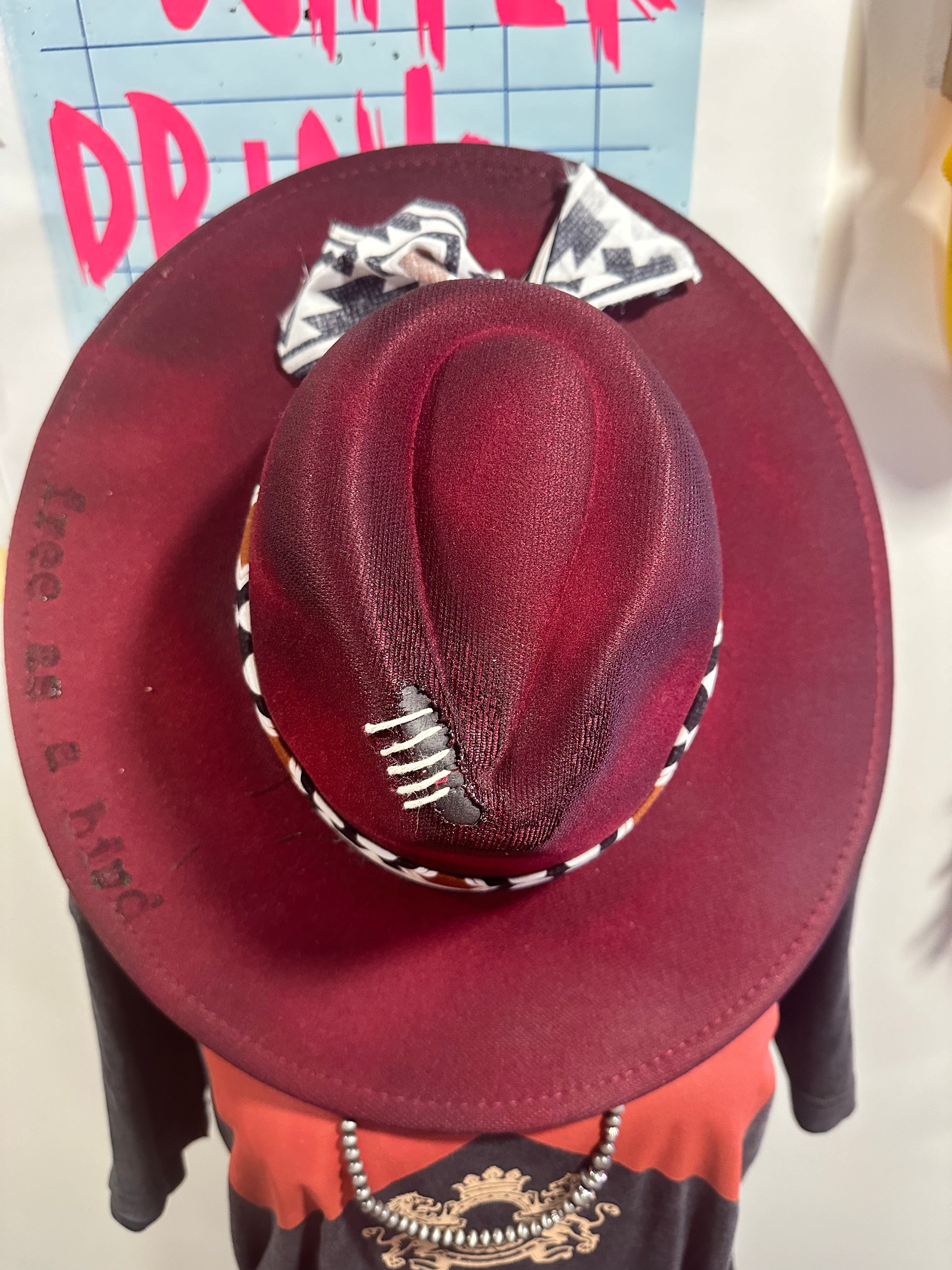 Shadow Dancer Distressed Western Hat