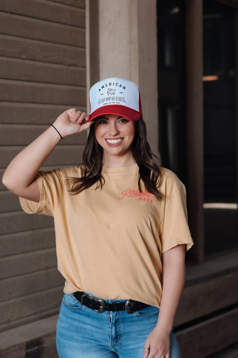 American Cowgirl Trucker Hat | trucker hat |