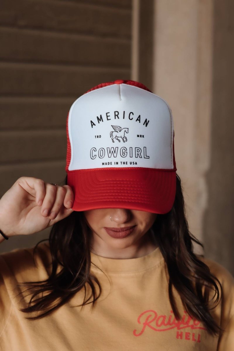 American Cowgirl Trucker Hat | trucker hat |