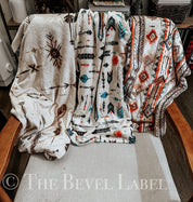 Arrowhead Velveteen Plush Blanket - blanket