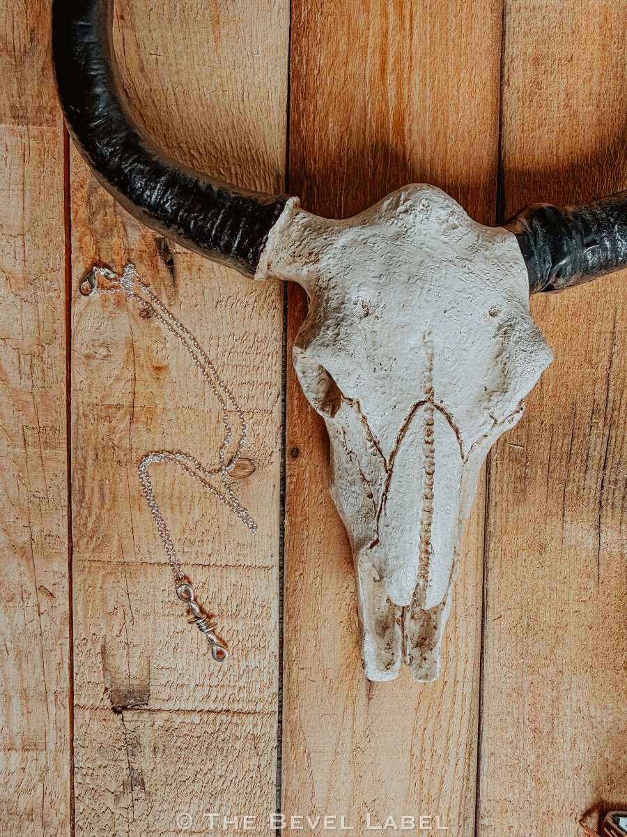 Barbed Wire Punchy Silver Necklace: Sterling Silver Western Jewelry | necklace | Barbed Wire Punchy Silver Necklace: Sterling Silver Western Jewelry