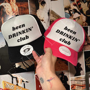 Been Drinking Club Trucker Hat - trucker hat