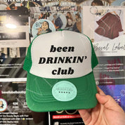 Been Drinking Club Trucker Hat - trucker hat