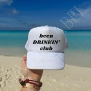 Been Drinking Club Trucker Hat - trucker hat