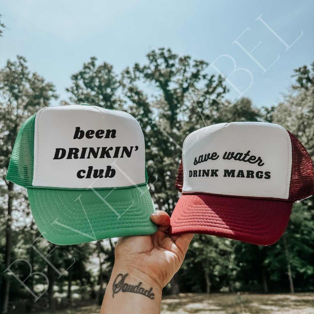 Been Drinking Club Trucker Hat | trucker hat |