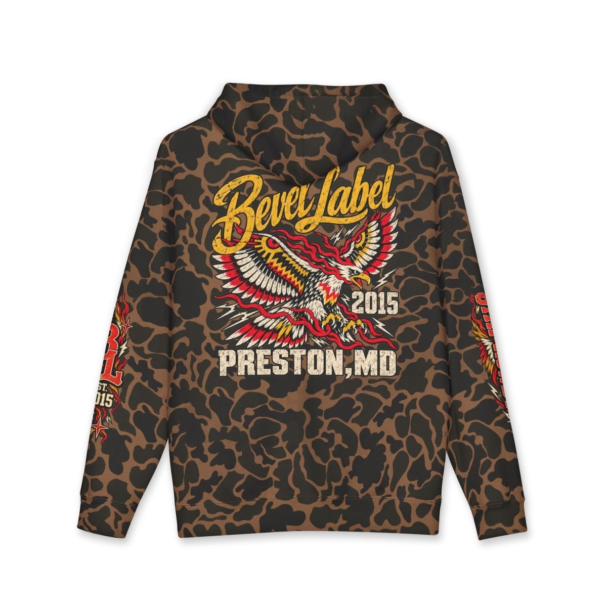 BL Eagle Preston, MD 2015 Vintage Graphic Hoodie - Hoodie