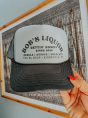 Bob's Liquior Hat | trucker hat | Bob's Liquior Hat