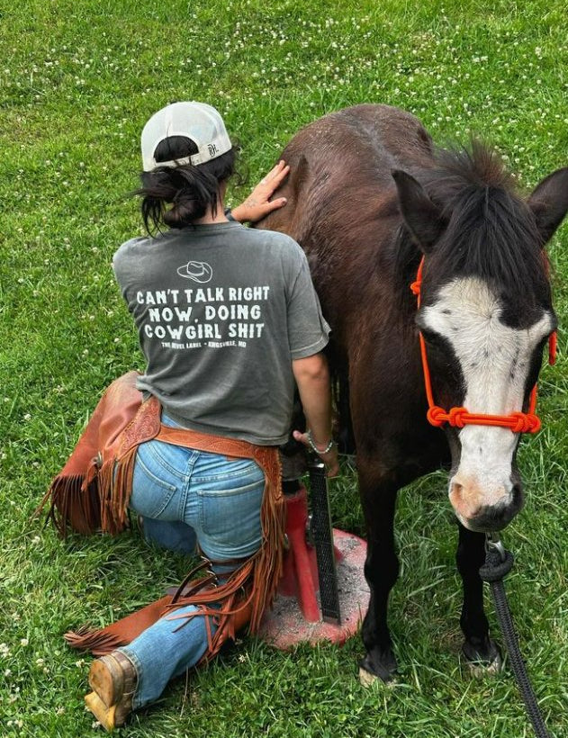 Can’t Talk Cowgirl Tee | Shirts & Tops |