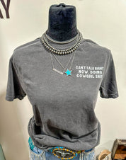 Can’t Talk Cowgirl Tee - Shirts & Tops