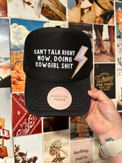 Can't Talk Hot Girl Bolt Hat | trucker hat | Can't Talk Hot Girl Bolt Hat | trucker hat | Can't Talk Hot Girl Bolt Hat - trucker hat