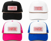 "Coastal Cowgirl" Western Trucker Hat — Bachelorette & Beach Girls Weekend | trucker hat | "Coastal Cowgirl" Western Trucker Hat — Bachelorette & Beach Girls Weekend