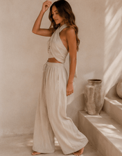 Coastal Crush Set | Cream Vacation Outfit | Coastal Cowgirl Two Piece Set | two piece set | Coastal Crush Set | Cream Vacation Outfit | Coastal Cowgirl Two Piece Set