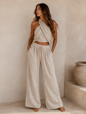 Coastal Crush Set | Cream Vacation Outfit | Coastal Cowgirl Two Piece Set | two piece set | Coastal Crush Set | Cream Vacation Outfit | Coastal Cowgirl Two Piece Set
