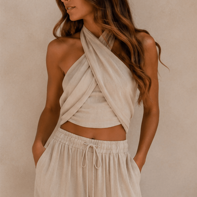 Coastal Crush Set | Cream Vacation Outfit | Coastal Cowgirl Two Piece Set | two piece set | Coastal Crush Set | Cream Vacation Outfit | Coastal Cowgirl Two Piece Set