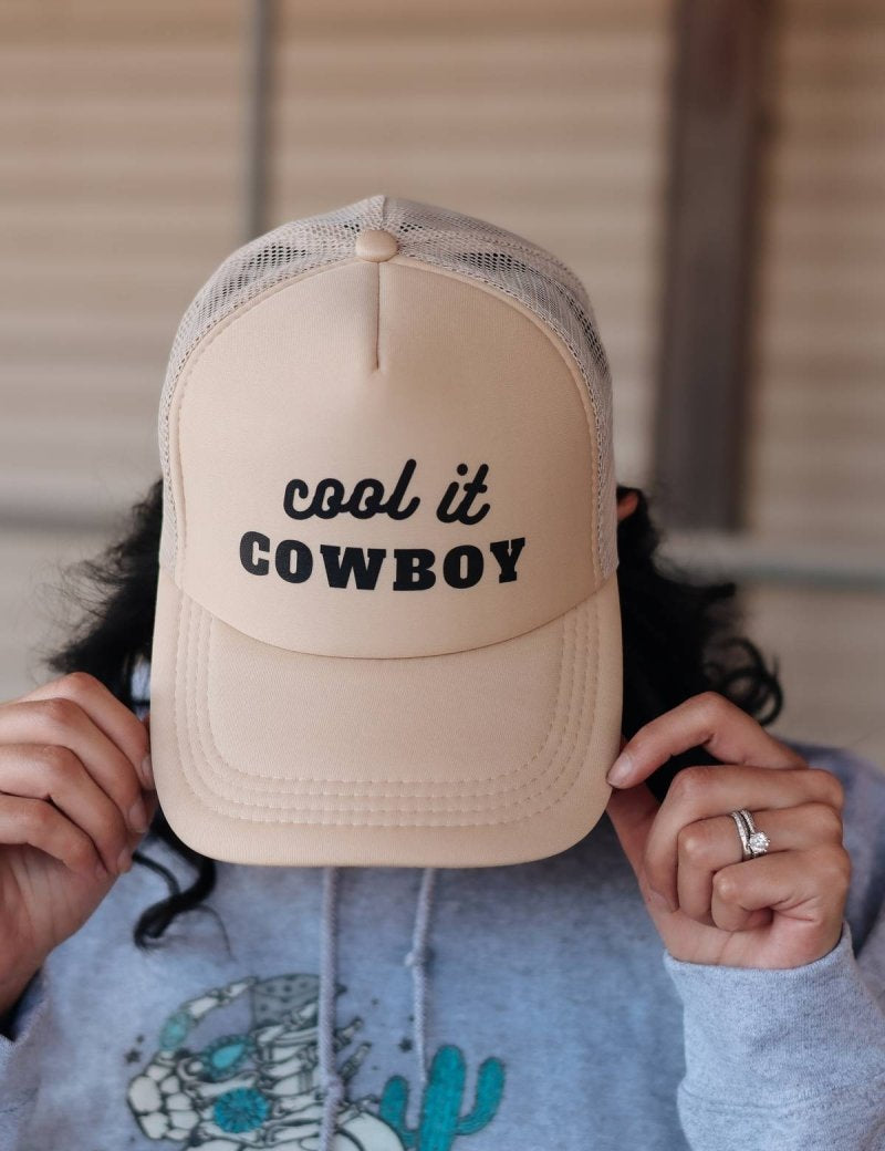 Cool It Cowboy Hat | trucker hat |