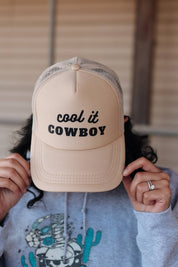 Cool It Cowboy Hat | trucker hat |