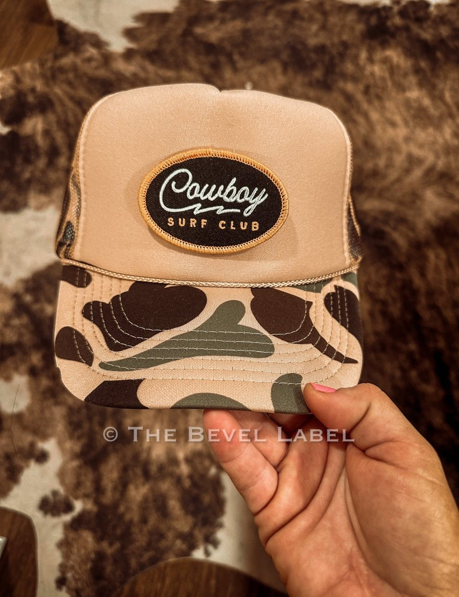 Cowboy Surf Club Trucker Hat | trucker hat | Cowboy Surf Club Trucker Hat