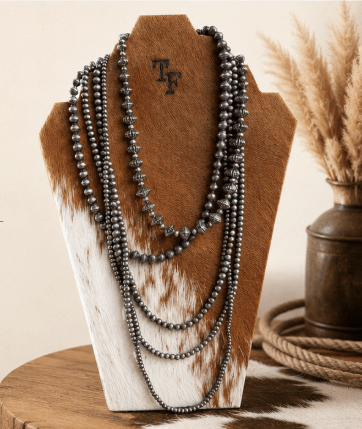 Cowhide Necklace Jewelry Stand | jewelry holder | Cowhide Necklace Jewelry Stand