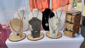 Cowhide Necklace Jewelry Stand | jewelry holder | Cowhide Necklace Jewelry Stand