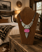 Cowhide Necklace Jewelry Stand | jewelry holder | Cowhide Necklace Jewelry Stand