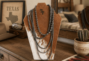 Cowhide Necklace Jewelry Stand | jewelry holder | Cowhide Necklace Jewelry Stand