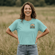 Don’t Forget to Hydrate Semi - Cropped Graphic Tee | T-Shirt | Don’t Forget to Hydrate Semi - Cropped Graphic Tee