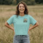 Don’t Forget to Hydrate Semi - Cropped Graphic Tee | T-Shirt | Don’t Forget to Hydrate Semi - Cropped Graphic Tee