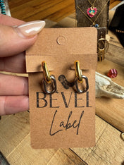 Double Take Link Earrings – Mixed Metal | jewerly | Double Take Link Earrings – Mixed Metal