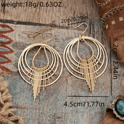 Fleetwood Earrings – Gold Tassel Fringe Western Dangle Earrings | Boho Statement Cowgirl Jewelry | jewerly | Fleetwood Earrings – Gold Tassel Fringe Western Dangle Earrings | Boho Statement Cowgirl Jewelry
