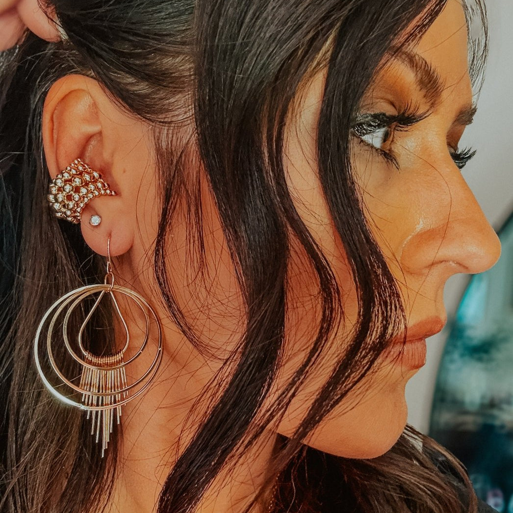 Fleetwood Earrings – Gold Tassel Fringe Western Dangle Earrings | Boho Statement Cowgirl Jewelry | jewerly | Fleetwood Earrings – Gold Tassel Fringe Western Dangle Earrings | Boho Statement Cowgirl Jewelry