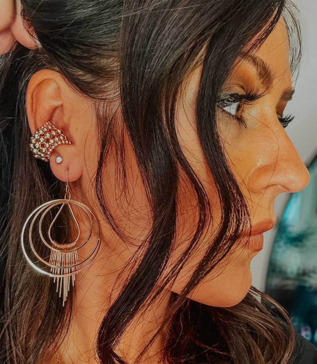 Fleetwood Earrings – Gold Tassel Fringe Western Dangle Earrings | Boho Statement Cowgirl Jewelry | jewerly | Fleetwood Earrings – Gold Tassel Fringe Western Dangle Earrings | Boho Statement Cowgirl Jewelry