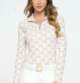 Gold Signature De Performance Shirt- XS