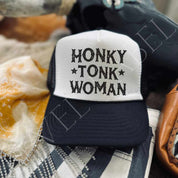 Honky Tonk Woman Trucker Hat - trucker hat