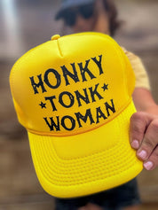 Honky Tonk Woman Trucker Hat - trucker hat