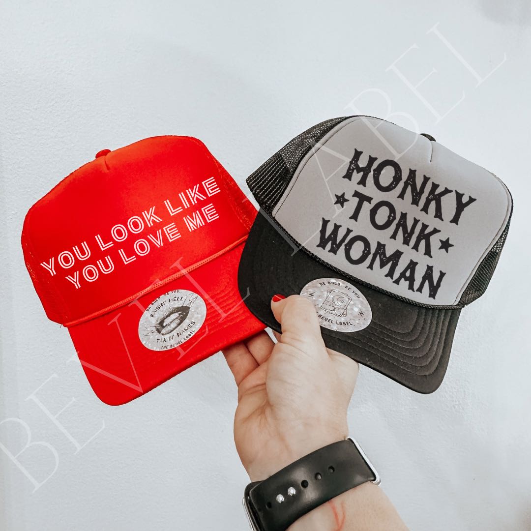 Honky Tonk Woman Trucker Hat | trucker hat | Honky Tonk Woman Trucker Hat