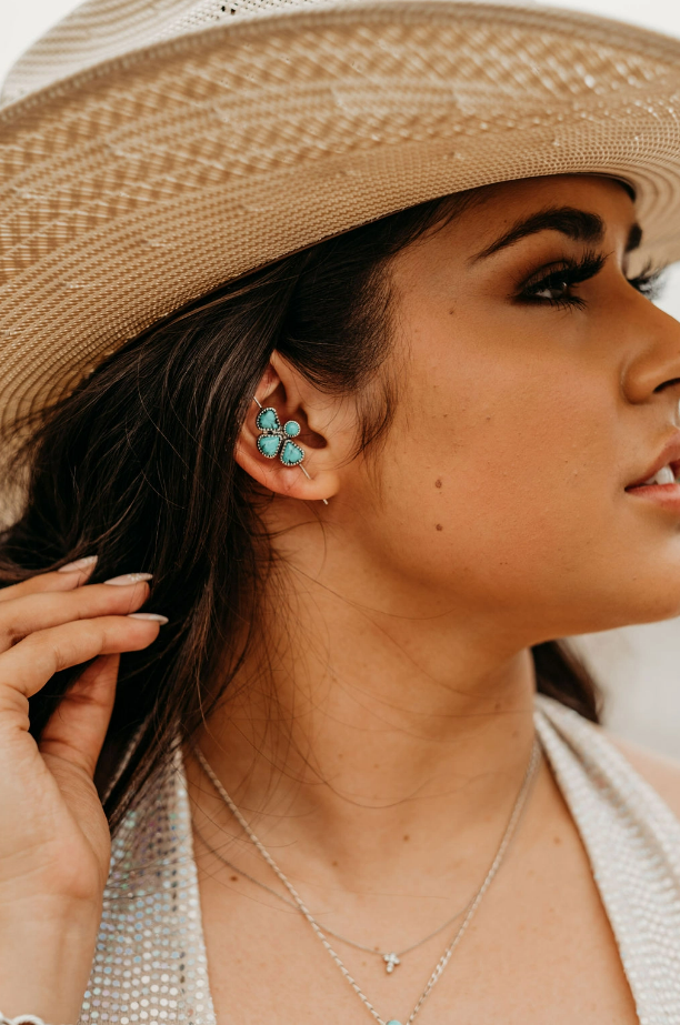 Western boho chic earrings and jewelry 