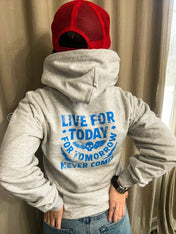 Ladies Everything's Fine Just Living Hoodie | Hoodie |