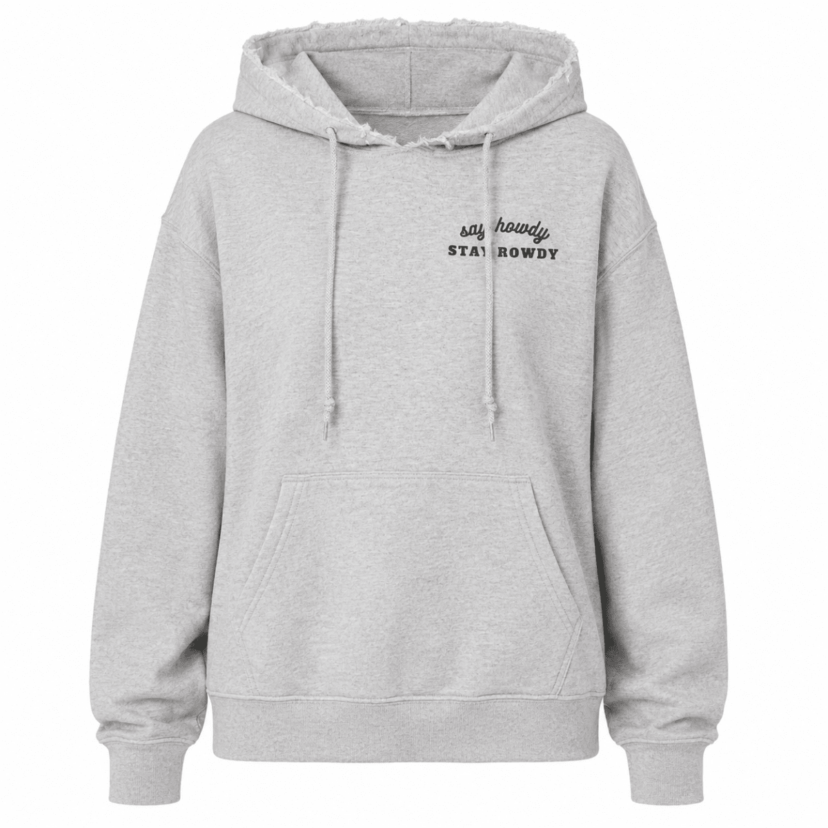 Ladies Say Howdy Pretty Little Poison Grey Country Cowgirl Hoodie | Hoodie | Ladies Say Howdy Pretty Little Poison Grey Country Cowgirl Hoodie