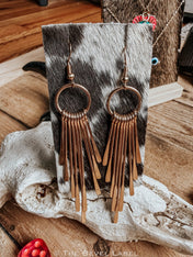 Lassie Tassels – Gold Fringe Western Dangle Earrings | Lightweight Boho Statement Earrings | jewerly | Lassie Tassels – Gold Fringe Western Dangle Earrings | Lightweight Boho Statement Earrings