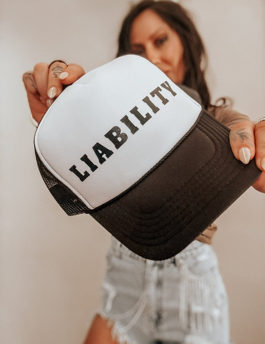 Liability Trucker Hat | trucker hat | Liability Trucker Hat