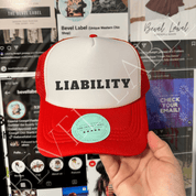 Liability Trucker Hat | trucker hat | Liability Trucker Hat