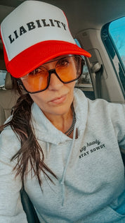 Liability Trucker Hat | trucker hat | Liability Trucker Hat