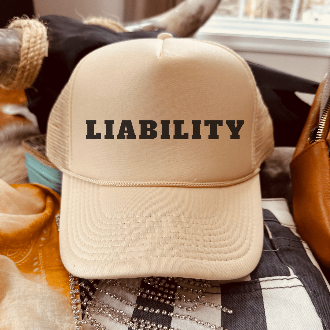 Liability Trucker Hat | trucker hat | Liability Trucker Hat