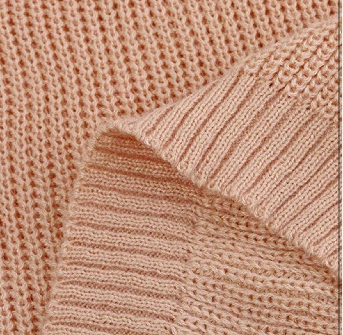 Matching Mommy and Me Peach Sweaters | sweater |