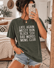 Messy Bun Black SUV Mom Shirt | The Bevel Label | T-Shirt | Messy Bun Black SUV Mom Shirt | The Bevel Label