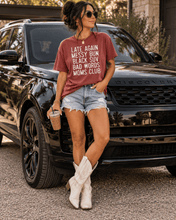 Messy Bun Black SUV Mom Shirt | The Bevel Label | T-Shirt | Messy Bun Black SUV Mom Shirt | The Bevel Label