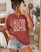 Messy Bun Black SUV Mom Shirt | The Bevel Label | T-Shirt | Messy Bun Black SUV Mom Shirt | The Bevel Label